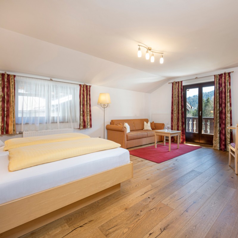 Doppelbettzimmer im Hotel Kleefeld