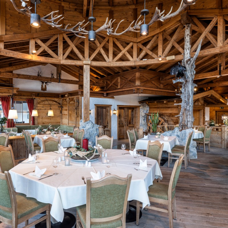 Speisesaal im Hotel Kleefeld