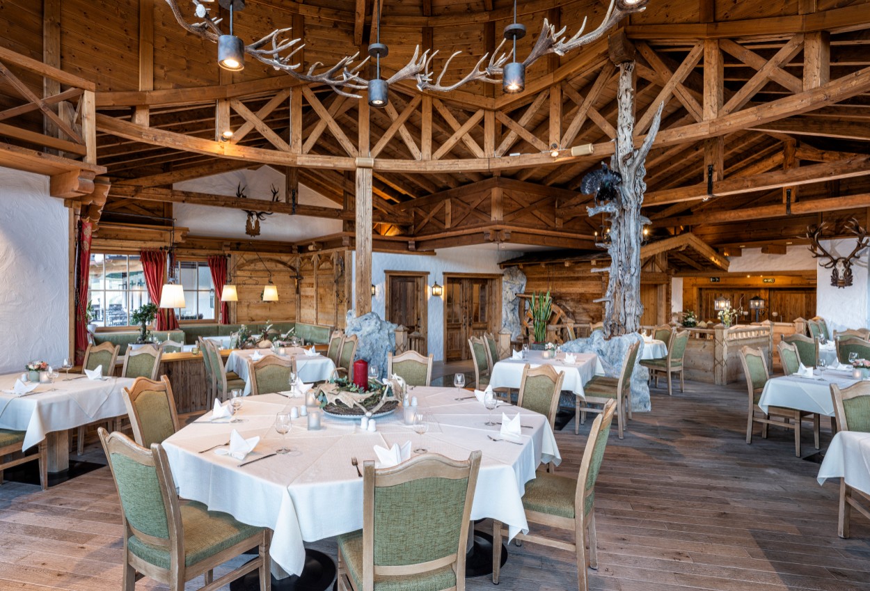 Restaurantbereich im Hotel