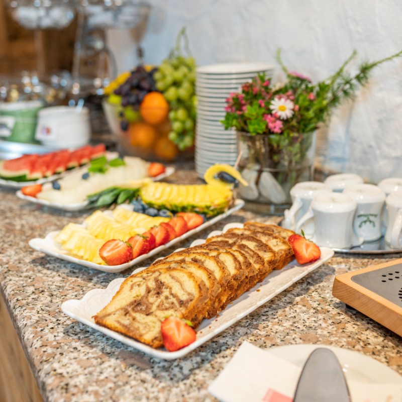 Große Auswahl am Buffet