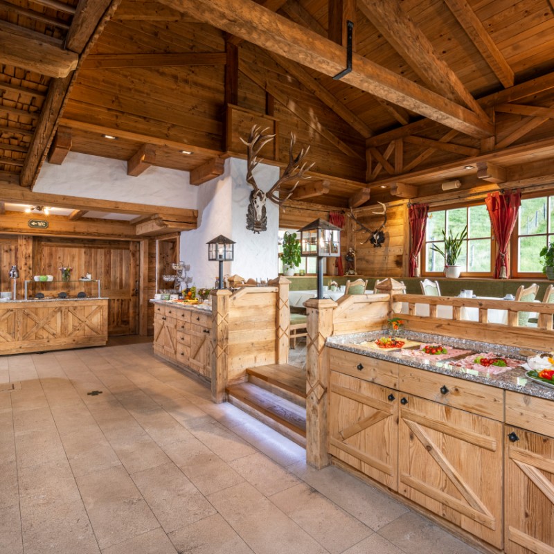 Frühstücksraum im Hotel Kleefeld