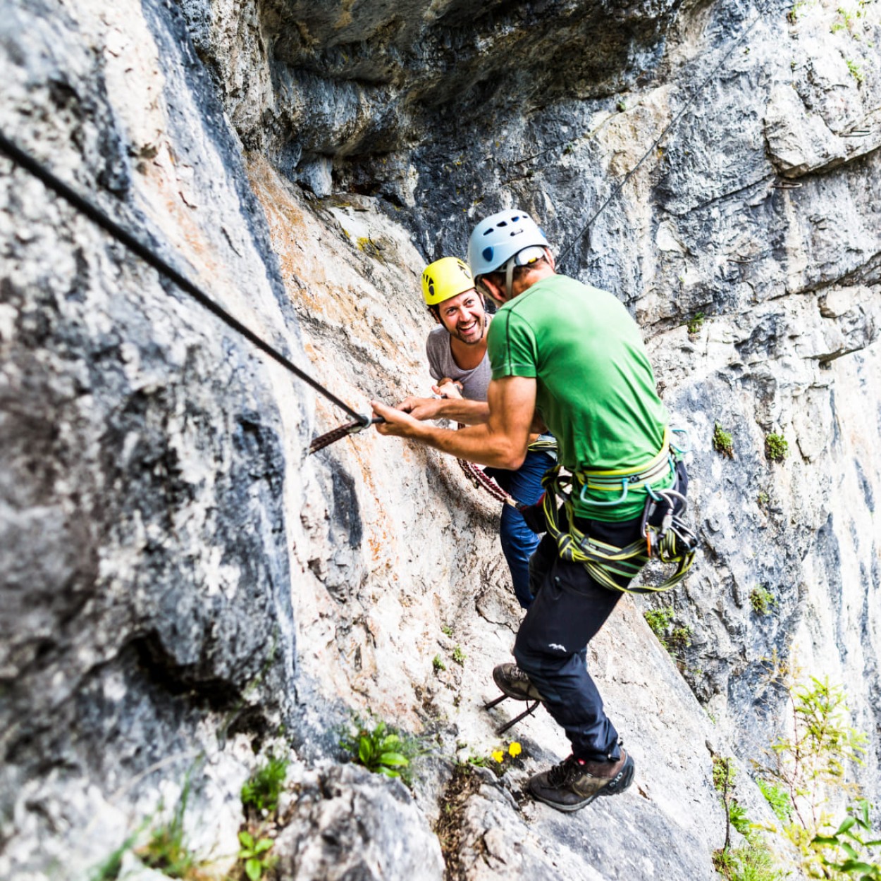Klettersteig im Salzkammergut © Oberösterreich Tourismus GmbH | Susanne Einzenberger