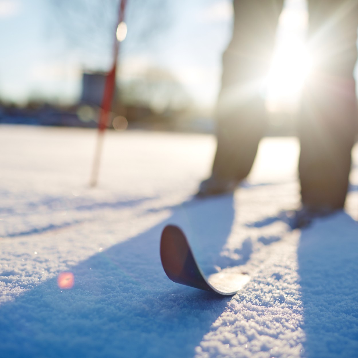 Detailaufnahme Langlaufskiier © Shutterstock.com