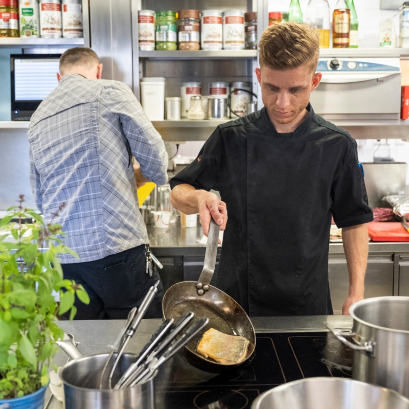 Täglich frisch zubereitete Gerichte im Hotel Kleefeld