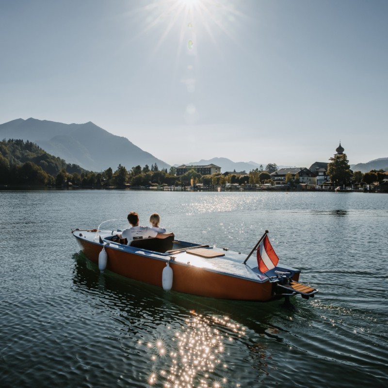 Schifffahrt auf dem Wolfgangsee © Wolfgangsee Tourismus GmbH | Katrin Kerschbaumer Photography