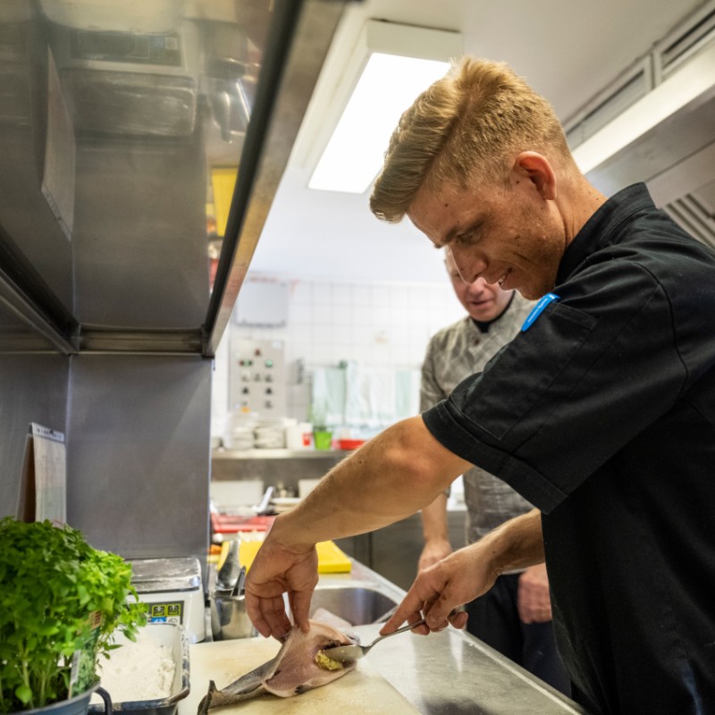 Küchenteam im Hotel Kleefeld in Strobl
