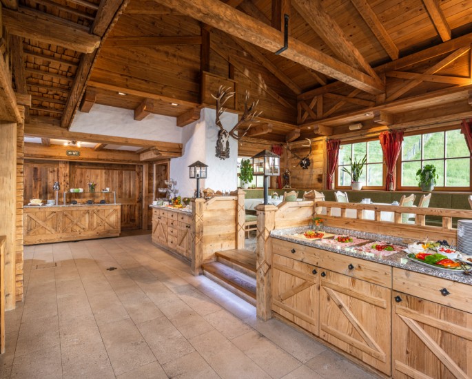 Frühstücksraum für Hotelgäste