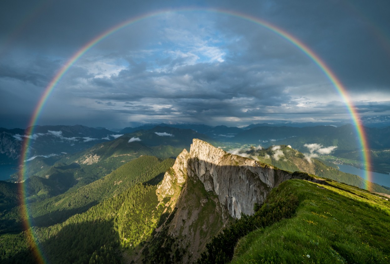 Regenbogen auf dem Schafberg © Wolfgangsee Tourismus GmbH