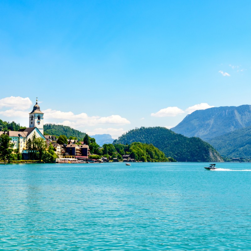 Sommerurlaub am Wolfgangsee, Salzburger Land © Shutterstock.com