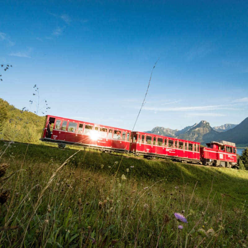 SchafbergBahn in Sankt Wolfgang © Wolfgangsee Tourismus GmbH
