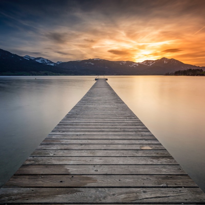 Wolfgangsee im Salzburger Land, Österreich © Stefan Widua on Unsplash