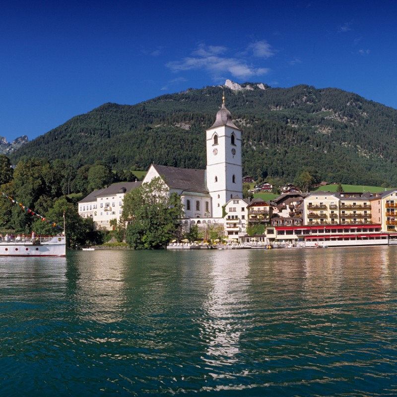 Kirche in Sankt Wolfgang am Wolfgangsee © Wolfgangsee Tourismus GmbH