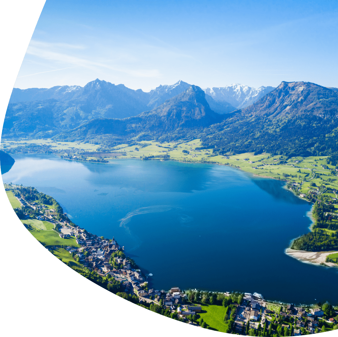 Wolfgangsee im Salzkammergut © Shutterstock.com