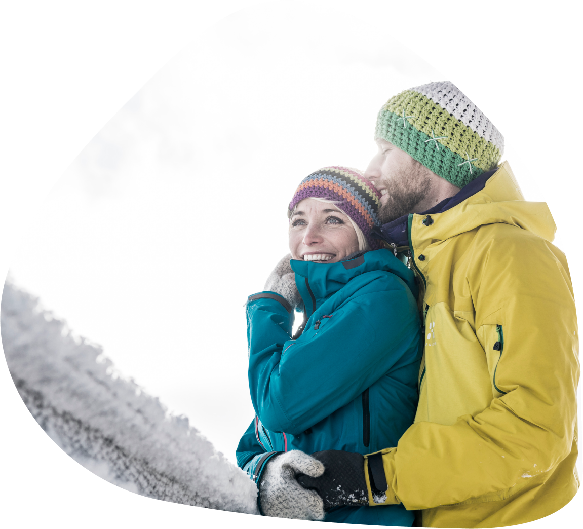 Gemeinsame Zeit im romantischen Winterurlaub © Oberösterreich Tourismus GmbH | David Lugmayr