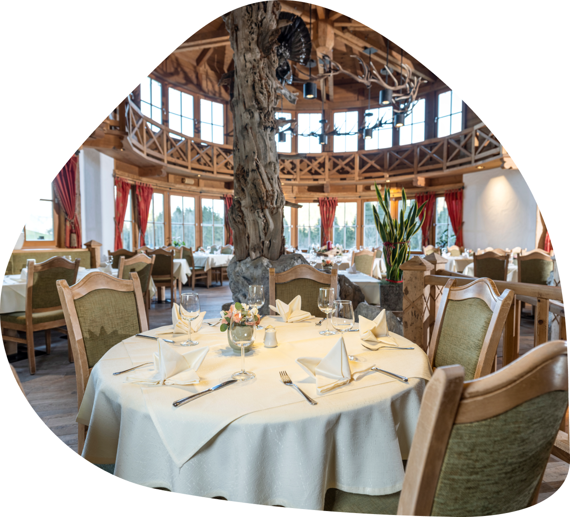 Feierlichkeiten in der Hotel Stube