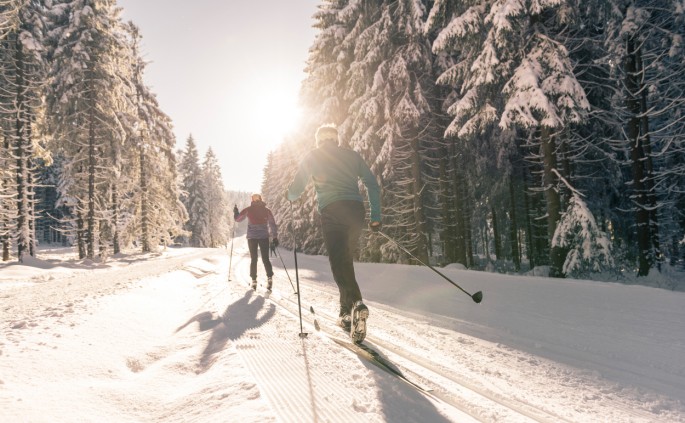 Langlaufen in Oberösterreich © Oberösterreich Tourismus GmbH | David Lugmayr