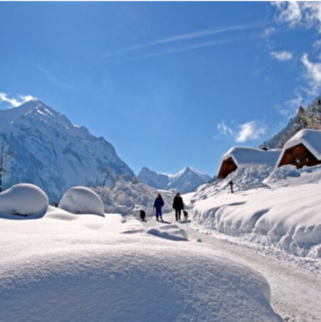 Hotel Kleefeld im Winter