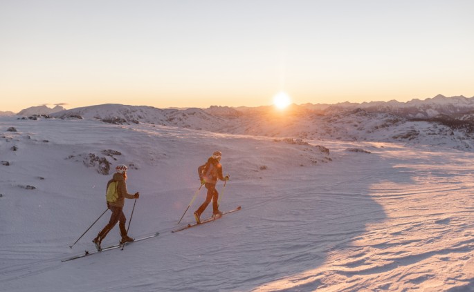 Skitour in Österreich © Oberösterreich Tourismus | Dachstein Salzkammergut | Michael Grössinger